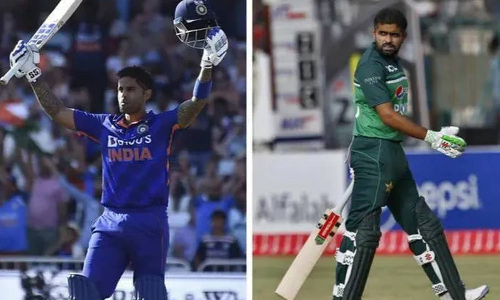 டி20 தரவரிசை: 4வது இடத்திற்கு தள்ளப்பட்ட பாபர் அசாம்- சூர்யகுமார் யாதவ் தொடர்ந்து முதலிடம்