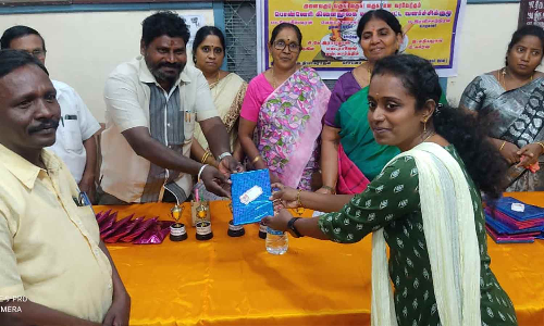 பொன்னேரி கிளை நூலகத்தில் 55வது தேசிய நூலக வார விழா