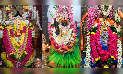 பரமத்தி வேலூர் பகுதி அம்மன் கோவில்களில் சிறப்பு பூஜை