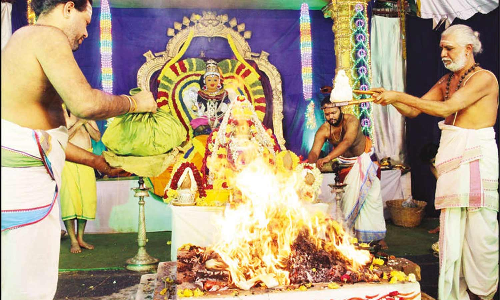 திருப்பதி கபிலேஸ்வரர் கோவிலில் ஹோம மஹோற்சவம் நிறைவு