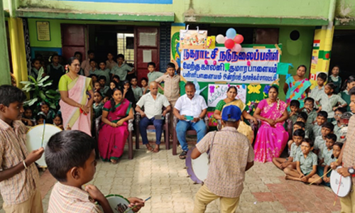 அரசு பள்ளி மாணவ, மாணவிகளுக்கு தனித்திறன் போட்டிகள்