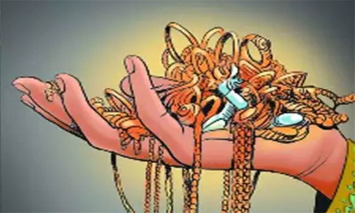 நகைக் கடையில் திருடிய பெண் கைது