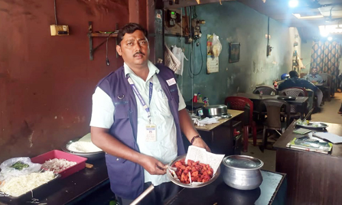 பிளாஸ்டிக் கவர் விற்பனை செய்த 5 கடைகளுக்கு தலா ரூ.2 ஆயிரம் அபராதம்