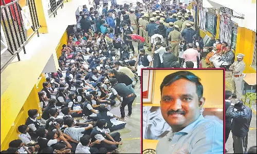 பாலியல் புகார் - தலைமறைவாக இருந்த தனியார் பள்ளி தாளாளர் கைது