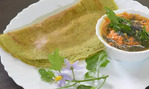 கால்சியம் சத்து நிறைந்த தூதுவளை தோசை