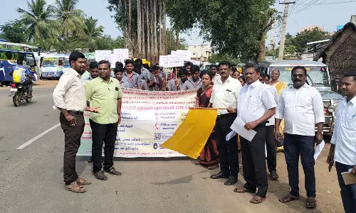 ஜெயங்கொண்டத்தில் வாக்காளர் விழிப்புணர்வு பேரணி