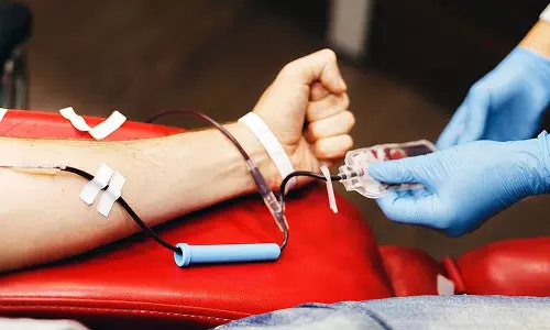 காந்திநகர் ஏ.வி.பி. டிரஸ்ட் மெட்ரிக் பள்ளியில் ரத்ததான முகாம்