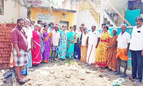 மயிலாடும்பாறையில் மாற்றுத்திறனாளி தம்பதிக்கு வீடு வழங்க ஊராட்சி நிர்வாகம் முடிவு