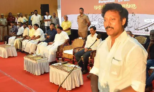 தமிழின் பெருமையை பறை சாற்றும் வகையில் தமிழக அரசு செயல்பட்டு வருகிறது - அமைச்சர் அன்பில் மகேஷ் பொய்யாமொழி பேச்சு