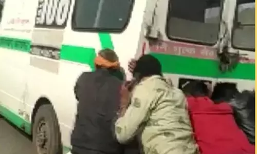 ராஜஸ்தானில் சோகம்: டீசல் தீர்ந்து நடுரோட்டில் நின்ற ஆம்புலன்ஸ் - நோயாளி உயிரிழப்பு