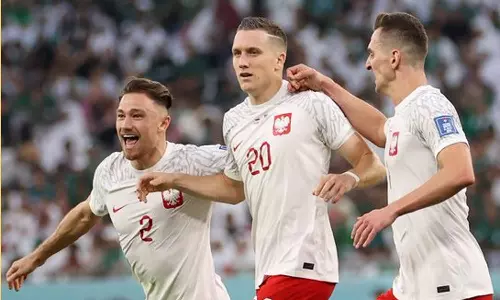 உலக கோப்பை கால்பந்து - சவுதி அரேபியாவை 2-0 என்ற கோல் கணக்கில் வீழ்த்தியது போலந்து