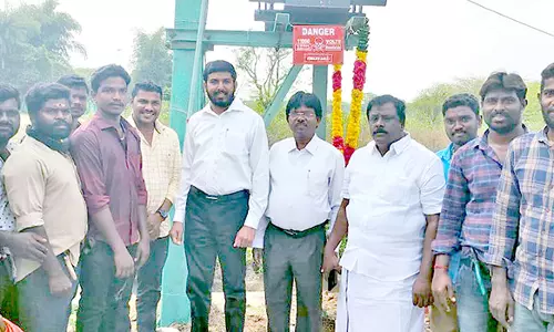 எரவஞ்சேரி வடகரை பகுதியில் புதிய மின்மாற்றிகள் திறப்பு