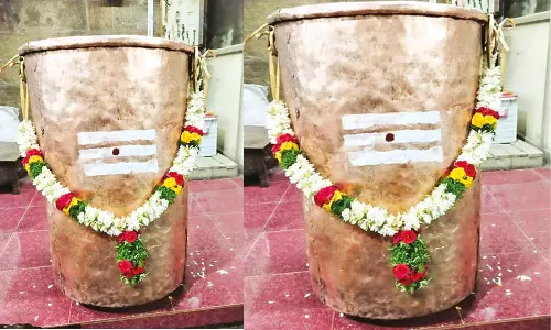 திருப்பரங்குன்றம் மலையில் கார்த்திகை மகாதீபம் ஏற்ற தாமிர கொப்பரை தயார்