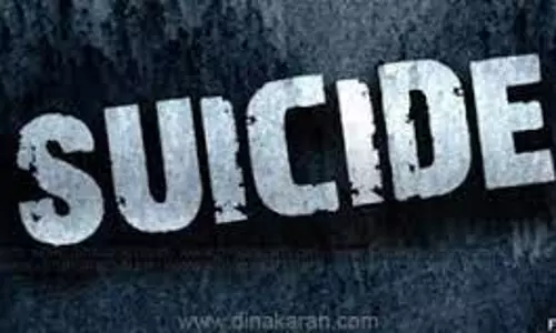 பகண்டை கூட்டு ரோடு அருகே  வெளிநாட்டுக்கு அனுப்ப மனைவி மறுத்ததால் கணவன் தற்கொலை