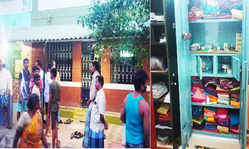 ஜவுளி வியாபாரி வீட்டில் 50 பவுன் நகை, ரூ.2 லட்சம் கொள்ளை