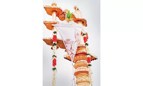 சுவாமிமலை கோவிலில் கார்த்திகை தீப திருவிழா கொடியேற்றம்