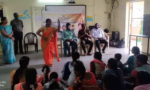 மாற்றுத்திறனாளி மாணவர்களிடையே திறமைகளை வெளிப்படுத்தும் கலை நிகழ்ச்சி