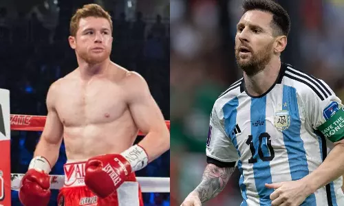 என் கண்ணில் படக் கூடாது என்று வேண்டிக்கொள்: மெஸ்சிக்கு மிரட்டல் விடுத்த மெக்சிகோ பாக்சர்