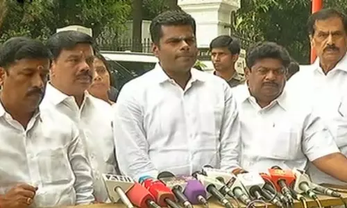 ஆன்லைன் சூதாட்ட தடை சட்டம் விவகாரத்தில் ஆளுநர் மீது பழி போட்டு திமுகவினர் தப்ப பார்க்கிறார்கள்- அண்ணாமலை