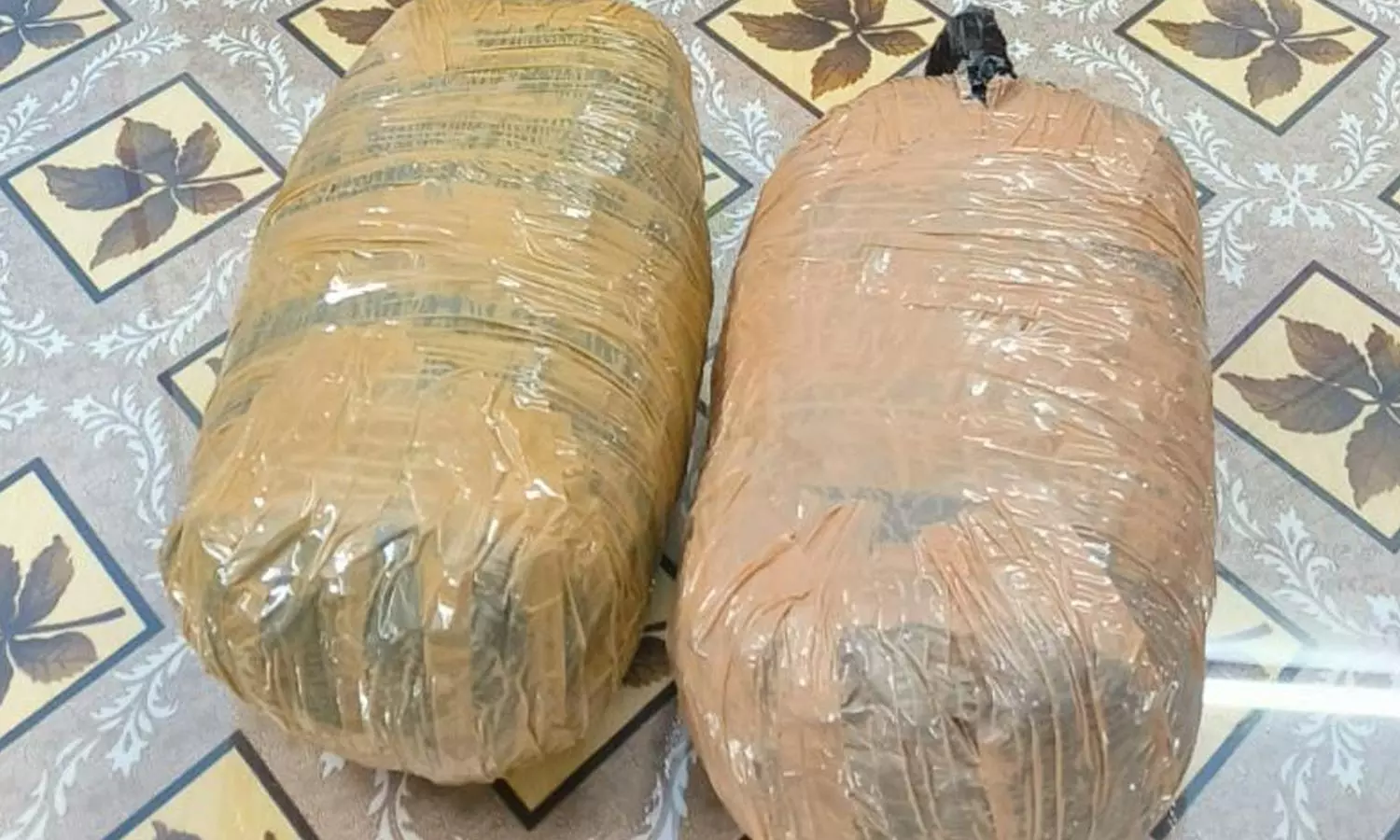 திண்டுக்கல் அருகே பைக்கில் கஞ்சா கடத்திய 2 வாலிபர்கள் கைது