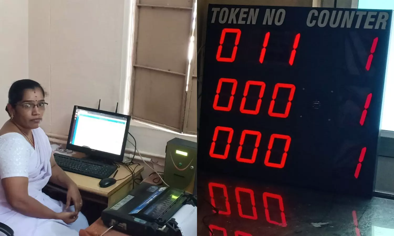 அரசு ஆஸ்பத்திரியில் வங்கி பானியில் டோக்கன் சிஸ்டத்தில் நோயாளிகளுக்கு சிகிச்சை