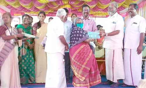 345 பயனாளிகளுக்கு நலத்திட்ட உதவிகள்- கலெக்டர் வழங்கினார்