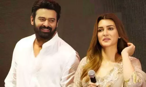 பிரபாசுடன் காதல்? விளக்கம் அளித்த கிருத்தி சனோன்