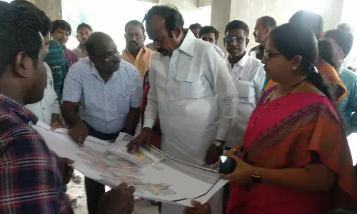 கேளம்பாக்கம் புதிய பஸ்நிலையம் பொங்கல் பண்டிகைக்குள் திறக்க ஏற்பாடு- அமைச்சர் முத்துசாமி