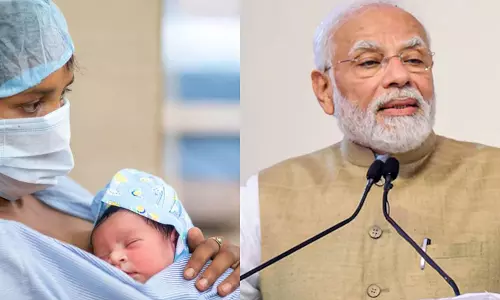 இந்தியாவில் பேறுகால தாய் சேய் இறப்பு விகிதம் குறைந்தது-  பிரதமர் மோடி பாராட்டு