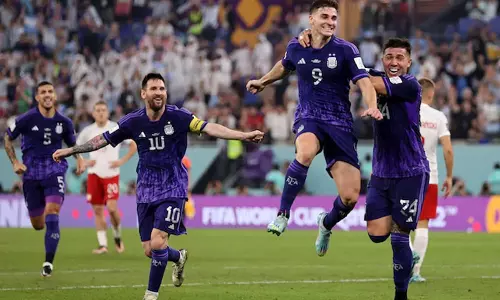 உலக கோப்பை கால்பந்து: போலந்தை வீழ்த்தி 2வது சுற்றுக்கு தகுதி பெற்றது அர்ஜென்டினா