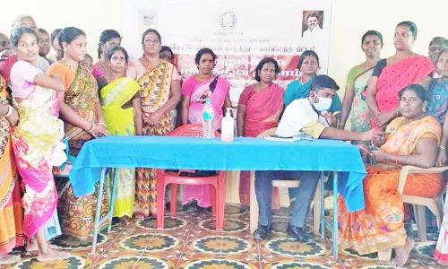 நமணசமுத்திரத்தில் மழைக்கால மருத்துவ முகாம்