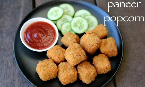 மொறு மொறு பன்னீர் பாப்கார்ன்