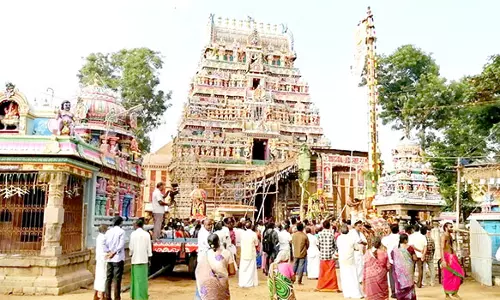 திருநாகேஸ்வரம் கோவிலில் கார்த்திகை கடைஞாயிறு பெருவிழா கொடியேற்றம்