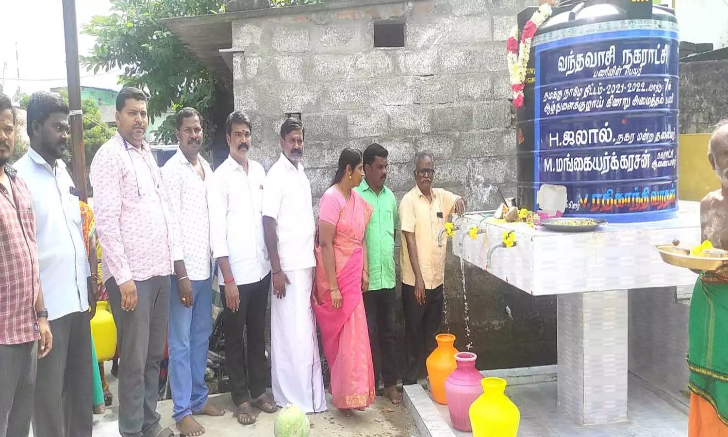 வந்தவாசி பகுதியில் குடிநீர் தண்ணீர் தொட்டி திறப்பு வந்தவாசி பகுதியில் குடிநீர் தண்ணீர் தொட்டி திறப்பு