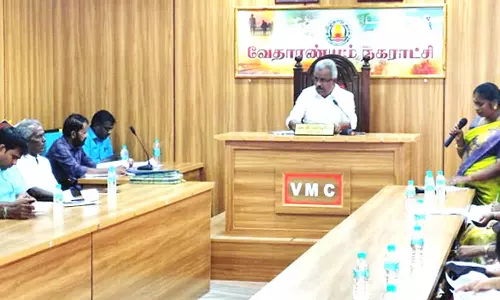 வேதாரண்யத்தில் பொதுமக்களுக்கு தட்டுபாடின்றி குடிநீர் வழங்கப்படும்; நகர்மன்ற தலைவர் உறுதி