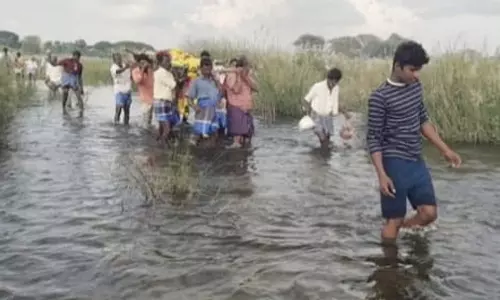 பருத்தி மேனி குப்பம் கிராம மக்களுக்கு சுடுகாடு வசதி செய்து தர பொதுமக்கள் கோரிக்கை