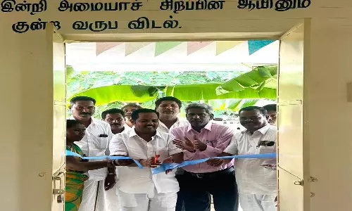 அங்கன்வாடி கட்டிடம், நூலகம் திறப்பு