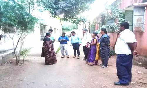 நாட்டறம்பள்ளி பகுதியில் கிராம உதவியாளர் பணிக்கான தேர்வு