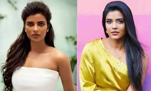 படப்பிடிப்பில் தோசை சுட்ட ஐஸ்வர்யா ராஜேஷ்