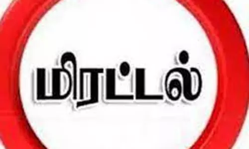 போலீஸ்காரருக்கு மிரட்டல்