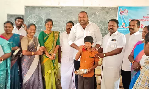 சங்கரன்கோவிலில் மாற்றுத்திறனாளி குழந்தைகளுக்கு விளையாட்டு போட்டிகள் - ராஜா எம்.எல்.ஏ. தொடங்கி வைத்தார்
