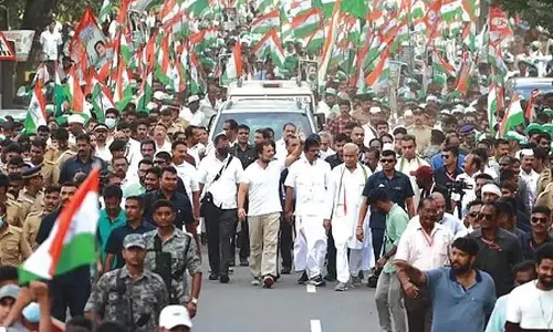 ராகுல்காந்தியின் பாத யாத்திரையை புறக்கணிக்கும் தேசிய ஊடகங்கள்- அசோக் கெலாட் புகார்