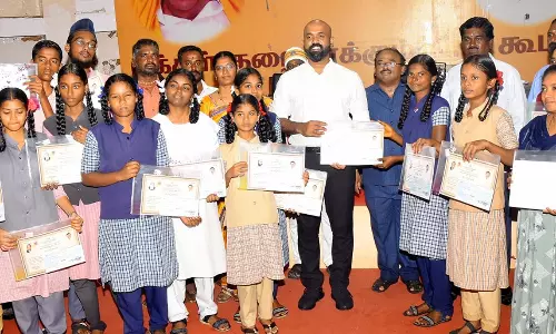 மாவட்ட அளவிலான பேச்சுப்போட்டி