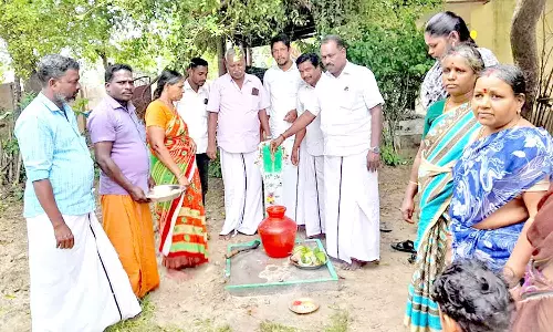 ஜல்ஜீவன் திட்டத்தில் குடிநீர் வழங்கும் விழா
