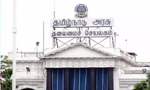 வங்கக்கடலில் புயல் சின்னம் எதிரொலி- சென்னை தலைமை செயலகத்தில் அவசர ஆலோசனை