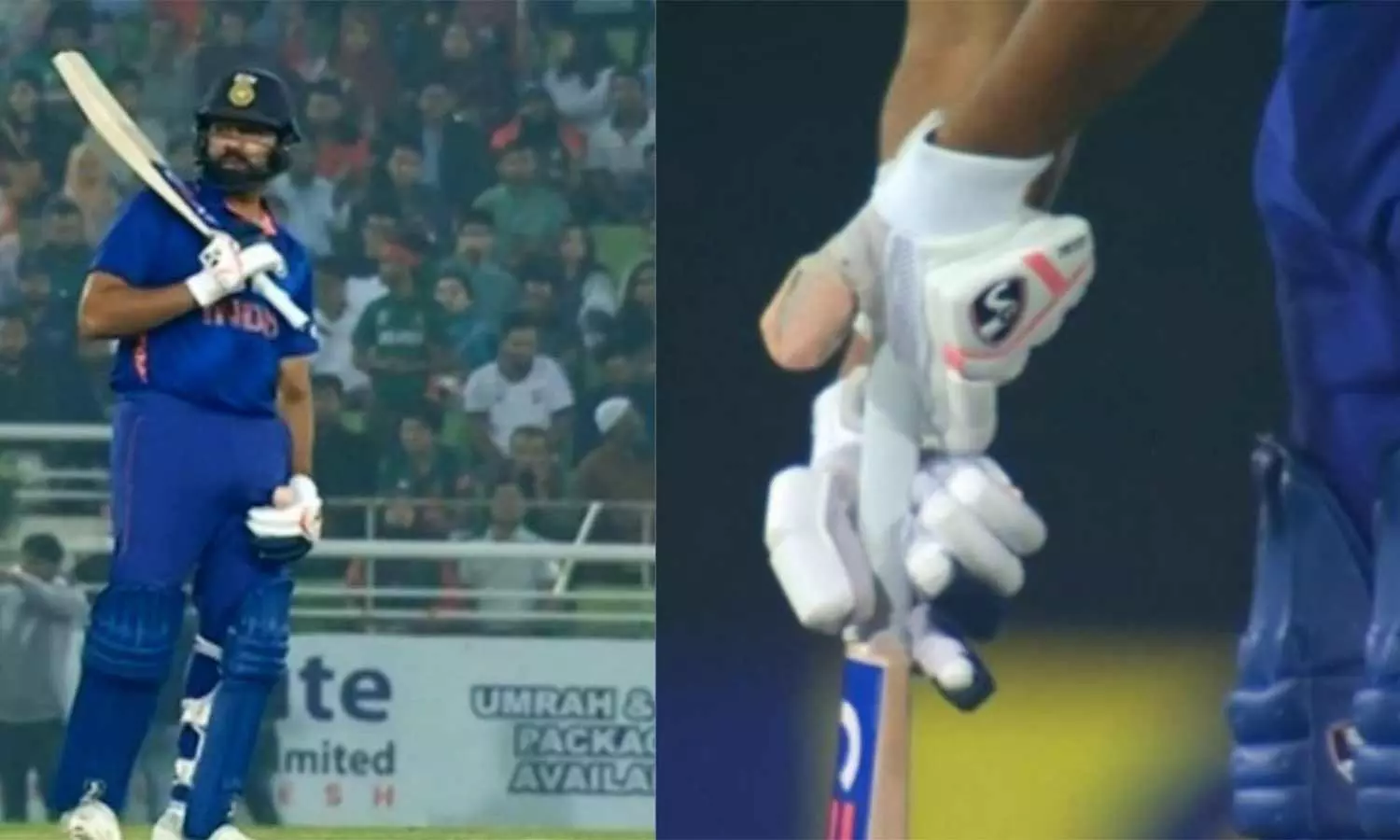 காயம்பட்ட கட்டைவிரலுடன் என்ன ஒரு அதிரடி..! ரசிகர்களின் பாராட்டு மழையில் ரோகித் காயம்பட்ட கட்டைவிரலுடன் என்ன ஒரு அதிரடி..! ரசிகர்களின் பாராட்டு மழையில் ரோகித்