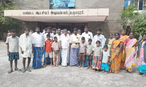 கிராம நிர்வாக அலுவலர் மீது  நடவடிக்கை எடுக்க வேண்டும்