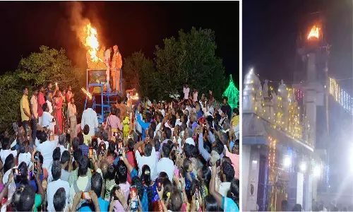 சேத்துப்பட்டு, கண்ணமங்கலம், ஆரணி, போளூர், கலசப்பாக்கம் பகுதியில் உள்ள கோவில்களில் மகாதீப விழா