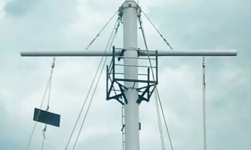 கடலூர் துறைமுகத்தில் 1-ம் எண் புயல் எச்சரிக்கை கூண்டு ஏற்றம்:  ரெட் அலர்ட் விடுத்துள்ளதால் மாவட்டம் முழுவதும் உஷார்