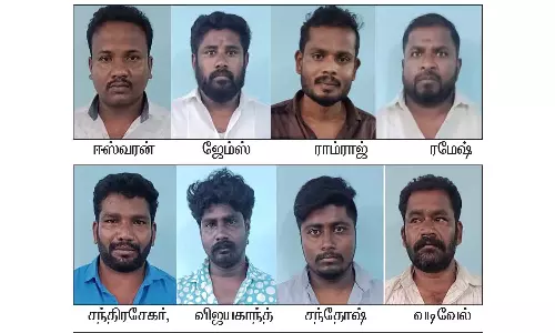 கள்ளக்காதலியுடன் உல்லாசமாக இருக்க திட்டம்:  கூலிப்படையுடன் சேர்ந்து மனைவியை கொல்ல முயன்ற   கணவர் உள்பட 8 பேர் சிறையில் அடைப்பு